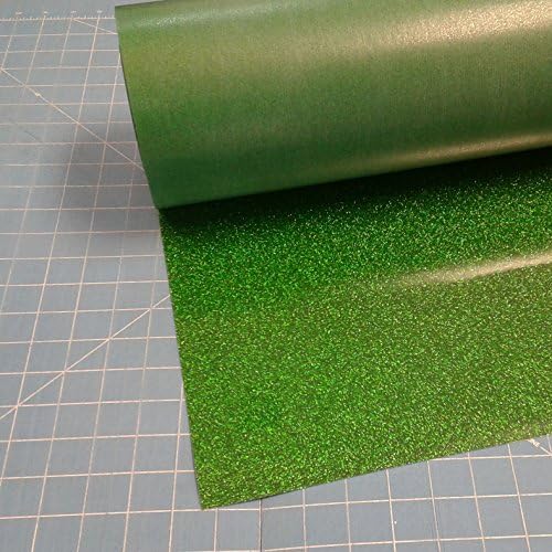 Siser Glitter HTV 20" x 5ft Roll - Iron on Heat Transfer Vinyl (White)