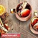 G GOODYGOODS Moscow Mule Copper Mugs: Make Any Drink Taste Much Better! 100% Pure Solid Copper His & Hers Gift Set- 2 Hammered 18 OZ Copper Cups 2 Unique Straws, Jigger & Recipe Booklet!