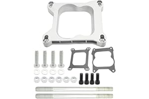 UOIENRT 9130 3/4" Carburetor Gasket Kit Carburetor Gasket Adapter Aluminum Alloy Open Carb Carburetor Adapter Carburetor Spac