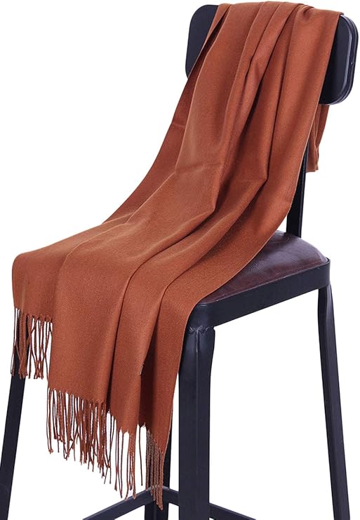 Vepodrau Damen Große Weiche Schals Winter Warm Tassel ...