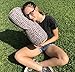 LARGEST LOG PILLOW!! Soft 3D Wood Log Decorative Throw Pillow for Home & Travel. Realistic Natural Wood Design. Great Sleeping Cushion for Bed, Sofa, Office, Chair, Car, Seat, or as an Armrest!