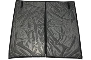 Breathable Mesh Net, Car Tailgate Net Camping Accessories Magnetic Privacy for SUV MPV Truck with Magnetic Suction, Ideal for