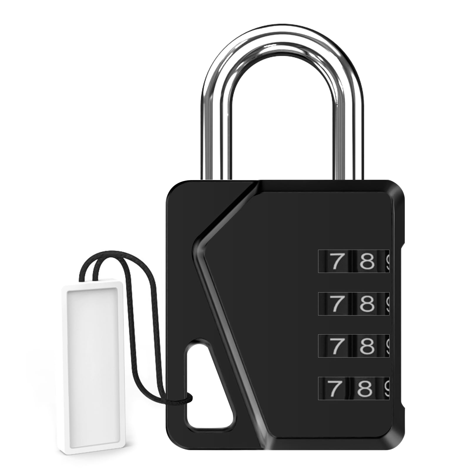 Skaaisont GGMMS0714 4 Digit Code Padlock Lock, Black