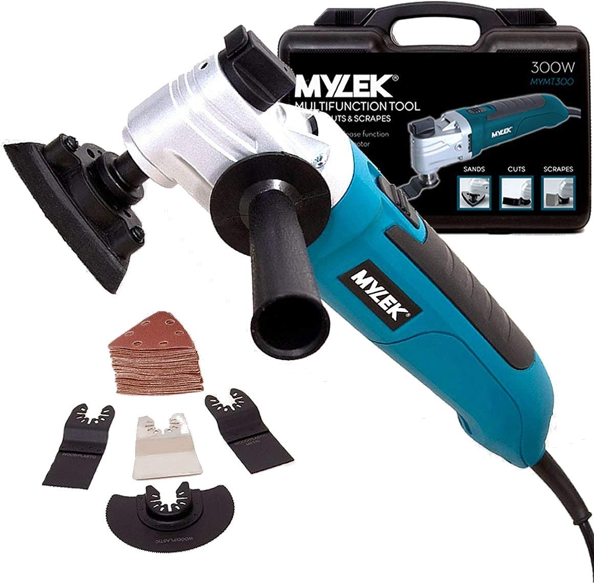MYLEK Multi Tool 300W Oscillating Electric Multifunction Tools, Quick