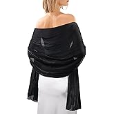 FURTALK Shawls and Wraps for Evening Dresses Sparkly Soft Wedding Party Bridesmaid Scarves for Women
