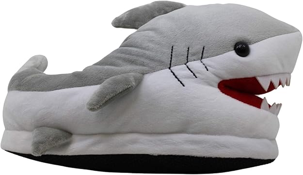 adult shark slippers