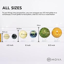 MOVA Globe Earth with Clouds