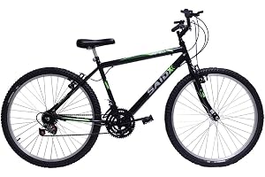 Bicicleta Aro 26 Quadro Aço 18 Marchas Rodas Alumínio Freio V-Brake Adulto Infantil