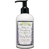 Lilac and Gooseberry Scented Body Wash | Bath and Shower Gel | 8 ounces | Yennefer Perfume Scent of a Sorceress by Bella Des Natural Beauty