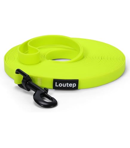 thumbnail image 2 of Long Lead For Dogs AUMAILI Dog Training Long Leash Waterproof Long Line Heavy Duty Outdoor Recall Lead 482149 2 of 14