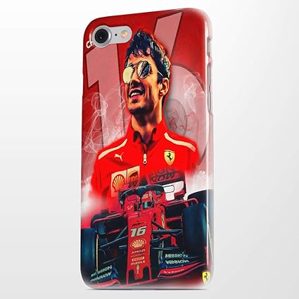 Publiassia Stamperia Charles Leclerc Cover 3 Smartphone Custodia Per Tutti Modelli Apple Iphone Samsung Huawei Idea Regalo Collezione F1 Ferrari Il Predestinato Vettel Hamilton Campione Amazon It Elettronica
