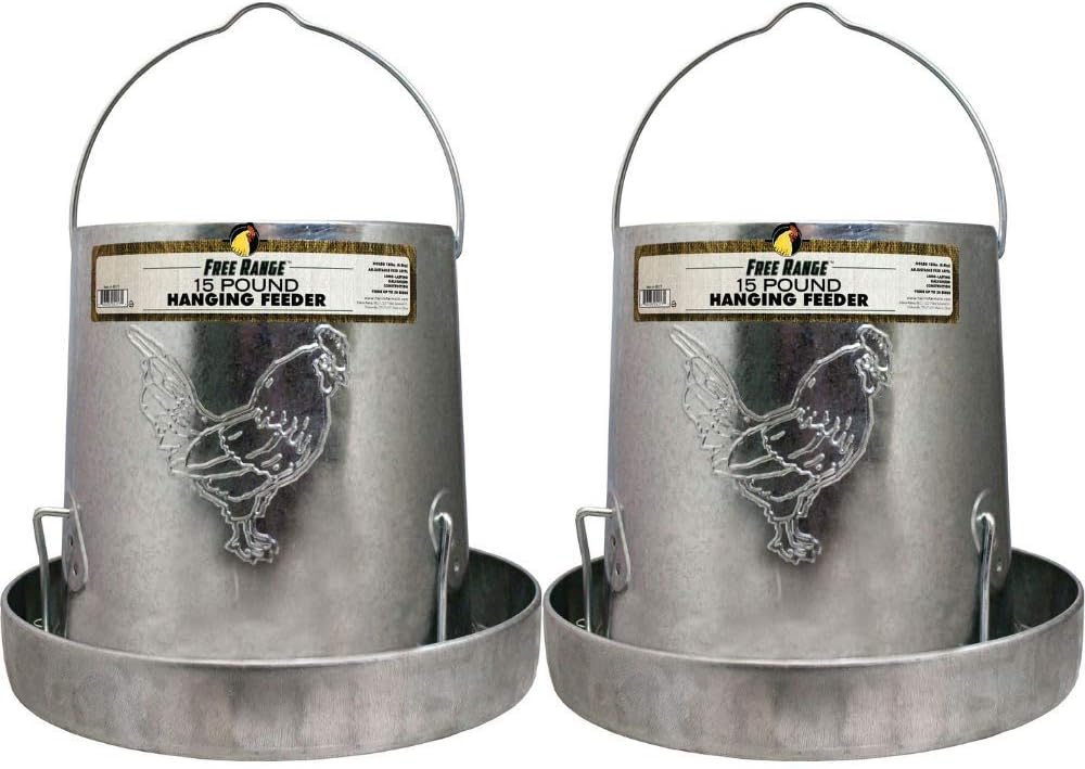 Harris Farms Double Wall Poultry Drinker, 1.8 Gal, Pack of 2