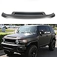 sosega Hood Molding Trim for Toyota FJ Cruiser 2007-2014 Replace TO1235102 7618035031C0 7618035030C0 (Matte Black)