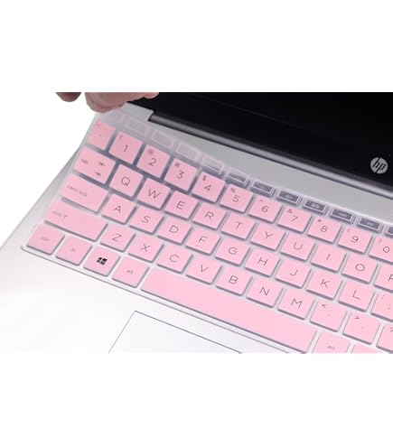 Copertura Tastiera In Silicone Per HP Envy X360 15.6" Con Lettore Impronte - Modelli 2020 15t/15-ep/15-es/15-eu/15m - Impermeabile, Antipolvere, Lavabile - Trasparente