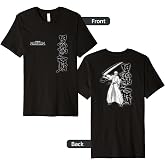 Bleach Ichicho Reverse with Glow Front and Back Anime Premium Tri-blend T-Shirt