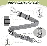 SlowTon Dog Car Harness Seatbelt Set Pet Vest Harness with Safety Seat Belt view 3