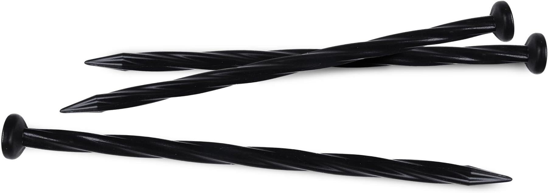 EASYFLEX8-Inch Nylon Spiral Anchoring Spikes, 144-Pack