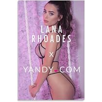 Amazon.com: Sexy Hot Pornstar Lana Rhoades Poster Decorative ...