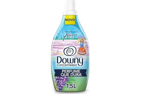 Downy Amaciante Concentrado Seiva de Alfazema 1.5L, Rende 6L, Perfume com Lavanda