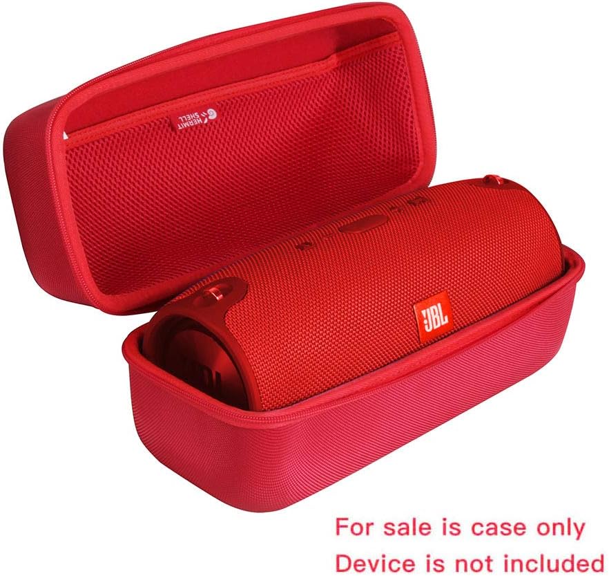 Hard EVA Travel Case for JBL Xtreme 3 /JBL Xtreme 2 - Single Bluetooth Speaker by Hermitshell (Red) - Image 3