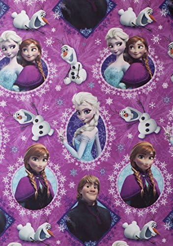 Disney Frozen Gift Wrapping Paper (60 Sq. Ft.), Bulk Wrap