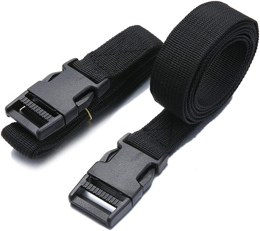 Backpack Chest Strap,2 Pack Chest Belt with Buckle Adjuster Heavy Duty Straps for Bags,Handles,Tents, Black - Image 5