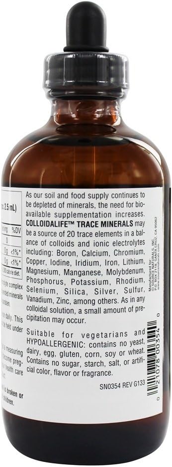 Source Naturals ColloidaLife Trace Minerals & Electrolytes - Dietary Supplement - 8 Fluid oz: Health & Personal Care