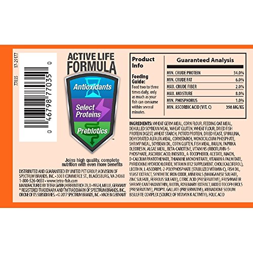 Tetra TetraFin Bite Sized Floating Variety Pellets, 1.87-Ounce