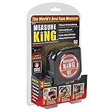 Measuring Tape Black 3 in 1 Measure Tape King Roll