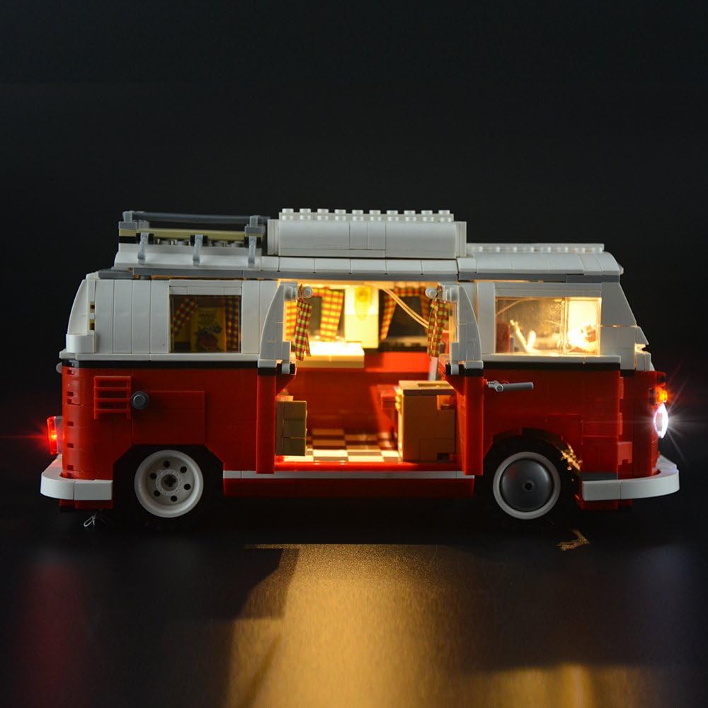 lego camper van lights