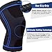 Medi-Gear Knee Compression Sleeve (Single) - Support Brace for Running, Jogging, Sports, Joint Pain Relief, Arthritis - Improved Circulation and Injury Recovery