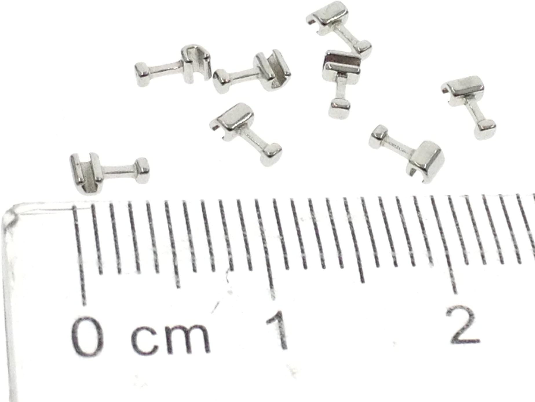 Lot of 30 Pcs, New Crimpable Hook Archwire Stop Short Dental Orthodontic Materials