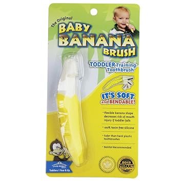 美亚入手：Baby Banana 玉米牙胶+训练牙刷 开箱