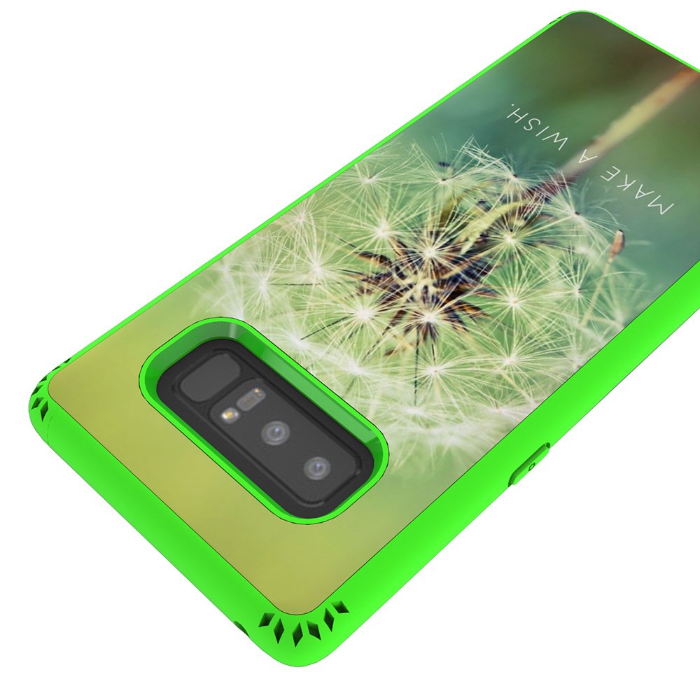 Galaxy Note 8 Case, MagicSky Shockproof Slim Corner Protection with Resilient Shock Absorption Rubber Protective Case Cover for Samsung Galaxy Note8 (2017) 6.3 Inch - Dandelion