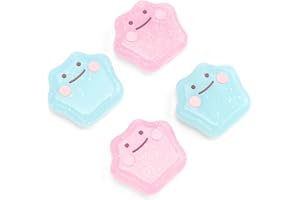 Yocore Pink Blue PS5 Thumb Grip Caps,Soft Silicone Thumb Grips,Analog Stick Caps Soft Silicone Joystick Caps for Switch Pro/ PS4 / PS5,4 Pcs