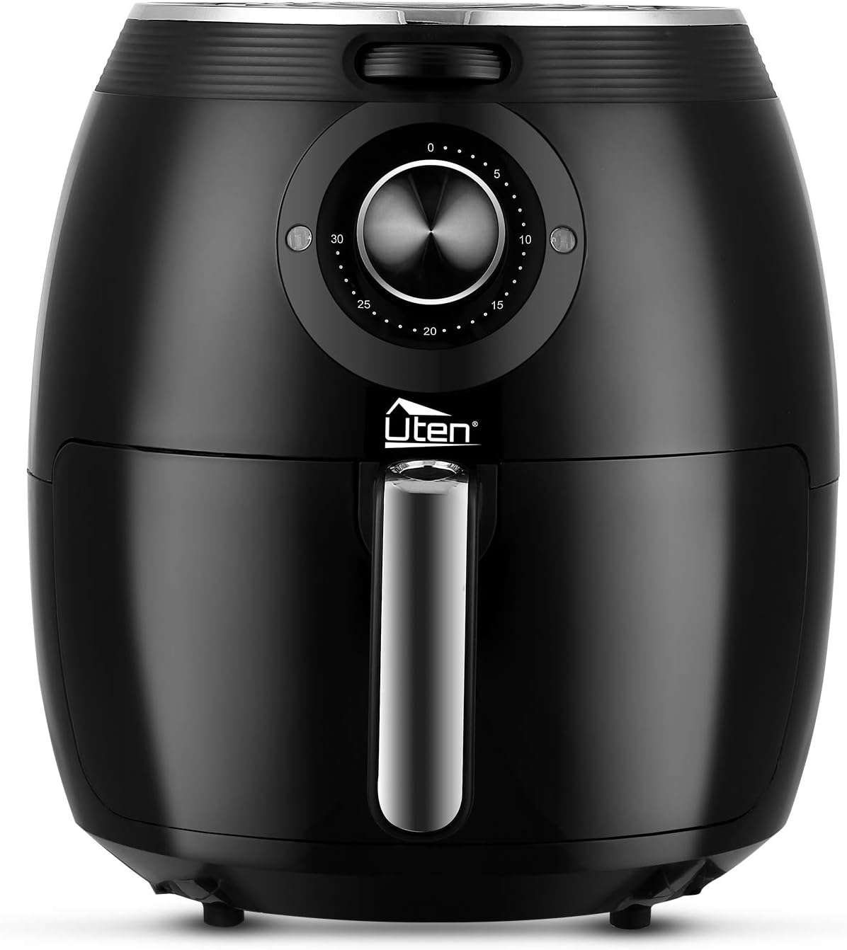 Air Fryer,5.8QT Electric Hot Air Fryers XL Oven Oilless Cooker with Temperature Control & Timer Knob, Non Stick Fry Basket, UL Certified,1700W (Black)