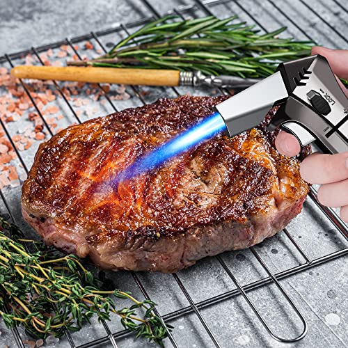 Butane Torch Refillable Torch Lighter, Kitchen Torch for Baking