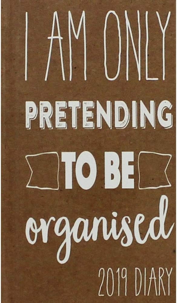 Pretending to Be Slim 2019 Diary - Week to View