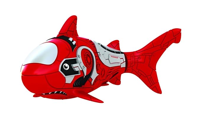 Goliath Toys 32529006 - Robo Fish Hai, rot