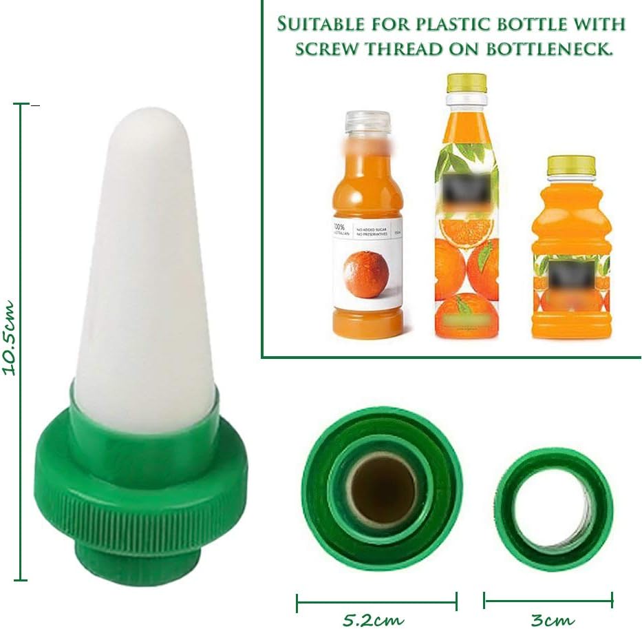 BETOY Plant watering cone Set of 4 Ceramic Self Watering Cone Spikes - Image 3