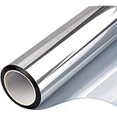 Window Privacy Film One Way Daytime Mirror Tint Treatments UV Heat Control Vinyl Stickers Sun Block Glass Paper Door Covering