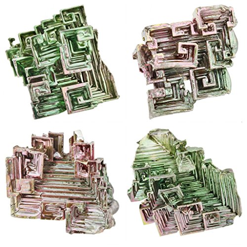 3 rockcloud+Bismuth+Irregular+Decoration+Specimen