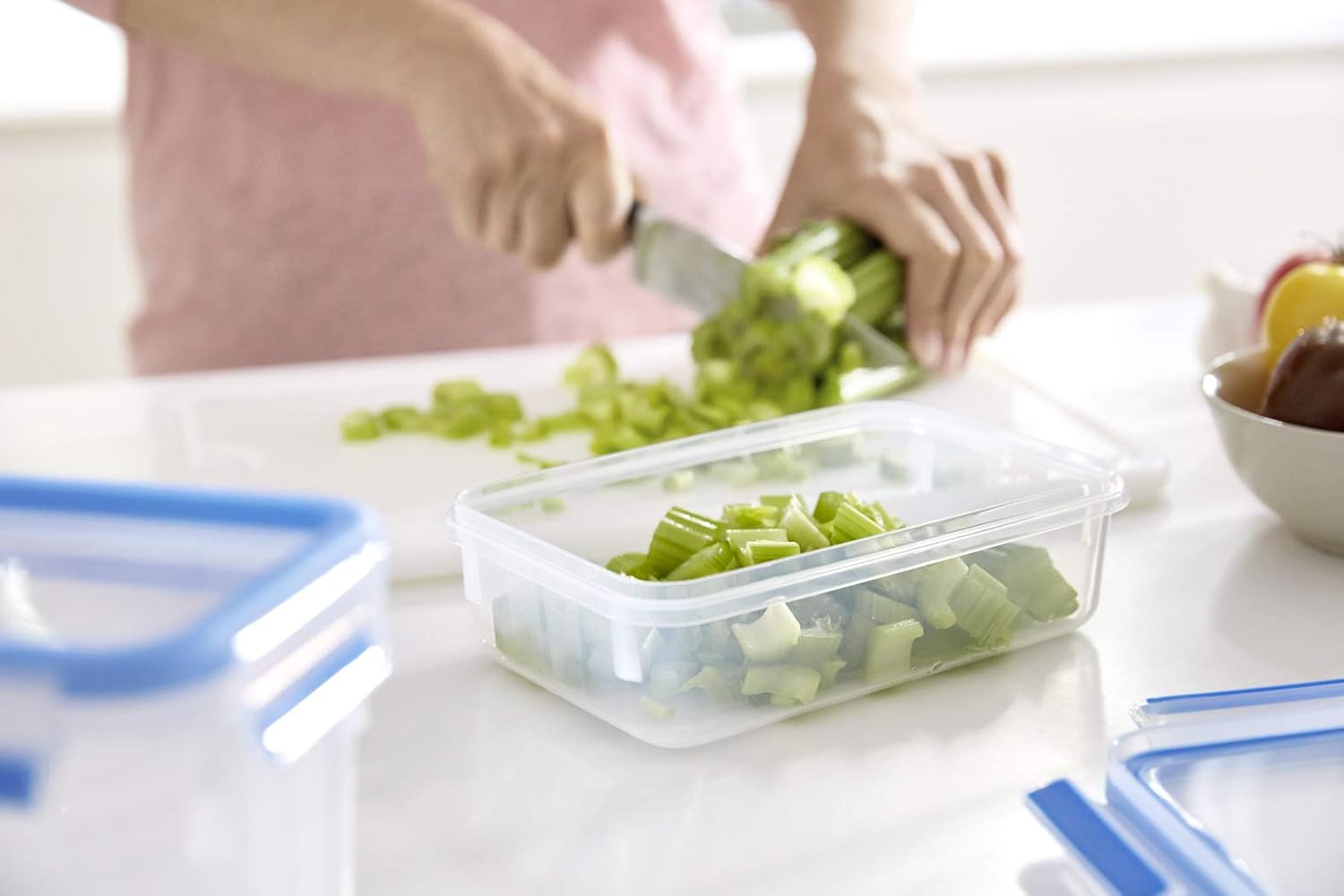 Emsa Clip & Close Set de 5 Conservadores Herméticos de Plástico de ...