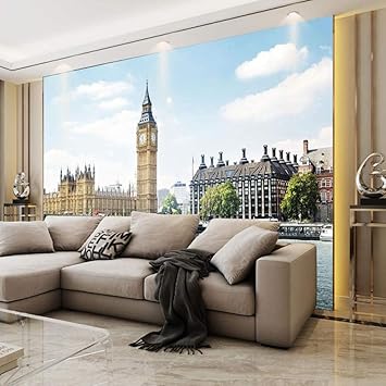 Papel Tapiz Mural De Pared Foto Gran Ciudad Famosa Arquitectura