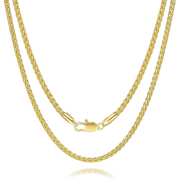 Amazon.com: Nuragold 10k Real Yellow Gold Round Box 2mm Venetian