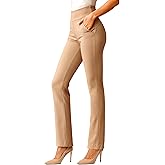 Conceited Dress Pants for Women with Pockets - Stretch Ponte Fabric - Wear to Work - Tummy Control (Available in Plus Size)