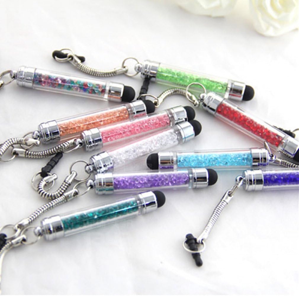 AThumb 1pcs Universal Crystal Capacitive Stylus Pen Touchscreen Pen for Touch Screens iPhone iPad, iPod, Samsung Galaxy