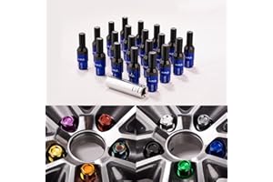 KAMIVOVO M14x1.25 Wheel Lug Bolts, 20pcs 28mm Shank 17mm Hex 3 inch Length Forged Studs Set for B.MW 1-8Series X1 X2 X3 X4 X5 X6 X7 X8 i3 i4 ix M2 M3 M4 M5 M6 M8 Z4 and More