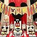 Mickey Mouse Kids First Birthday Highchair Banner Mickey Mouse 1st Birthday Decorations Kit Mickey Party Decorations Supplies