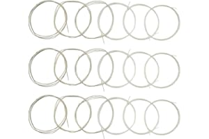 IRIN JYsun Classical Guitar Strings 3 full sets Clear Nylon for E-1st B-2nd G-3rd and Nylon Core Silver-Plated Copper Alloy Wound for D-4th A-5th E-6th